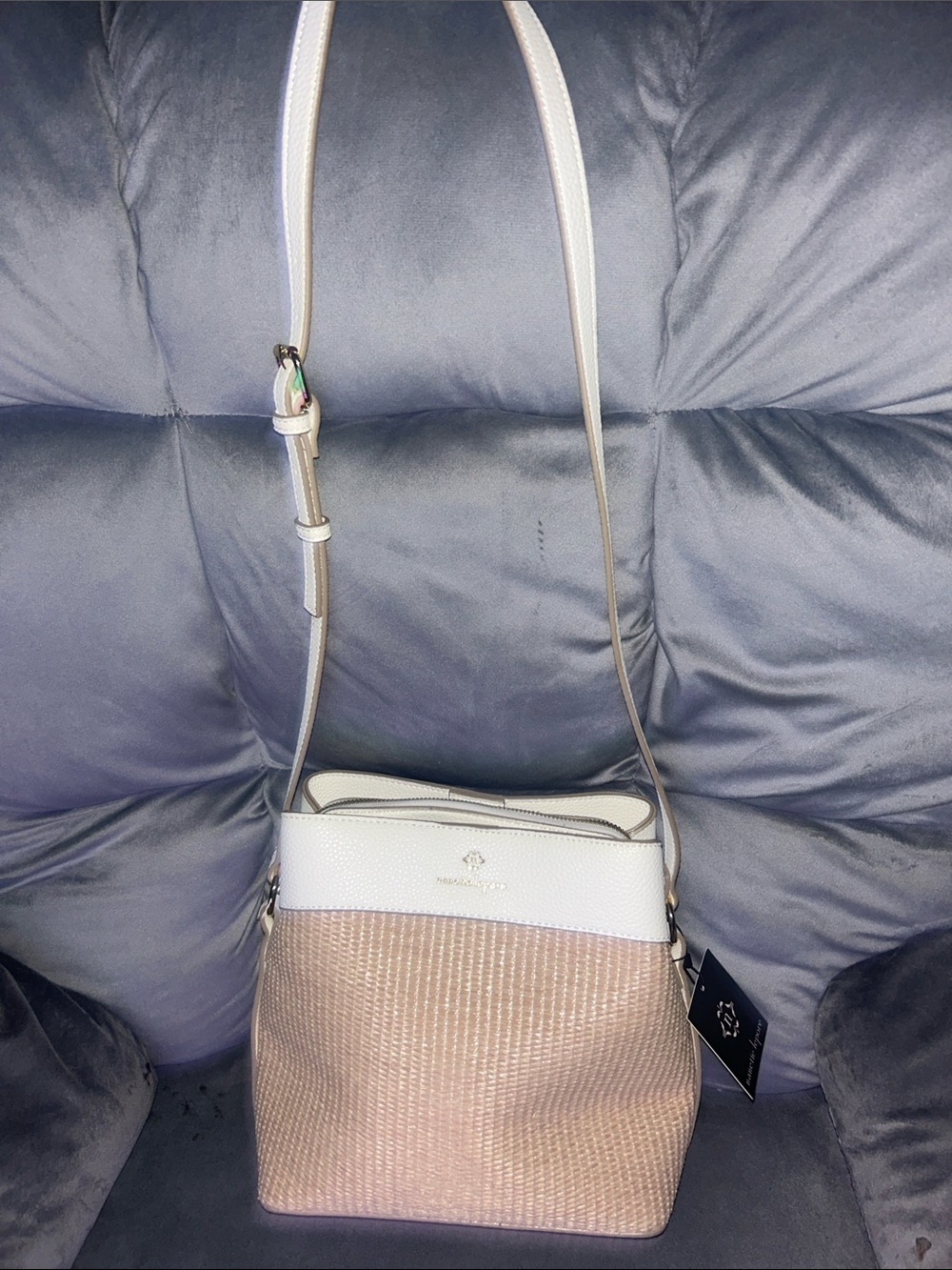 White Crossbody Shoulder Bag nanette Lepore